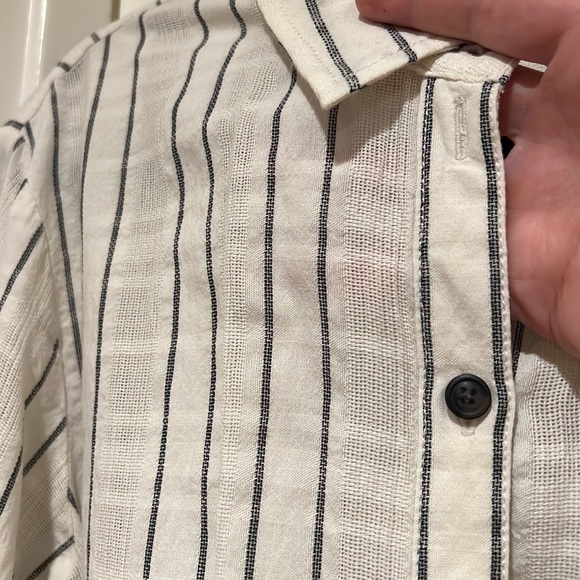 Sanctuary top M ivory black stripe - Picture 3 of 5